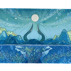 Paramint Designs Playmat Island Mana D&D MTG Game Mat Daniel Zeigler Neoprene - Image 3