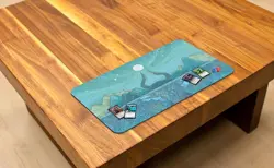 Paramint Designs Playmat Island Mana D&D MTG Game Mat Daniel Zeigler Neoprene - Image 4
