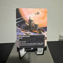 Petrified Field (Borderless) #0032 MTG Edge of Eternities Magic The Gathering - Image 1