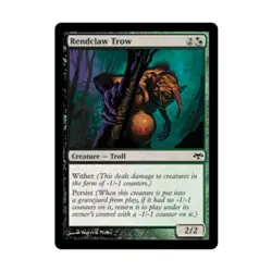 WOTC MtG Eventide Rendclaw Trow (C) (Foil) NM - Image 1