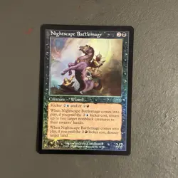 Nightscape Battlemage - Foil Near Mint, Planeshift MTG Magic The Gathering - Image 1