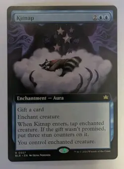 Kitnap (Extended Art) Bloomburrow - MTG RARE - Image 1