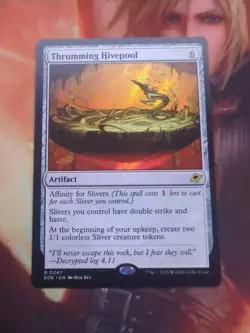 THRUMMING HIVEPOOL mtg NM-M Edge of Eternities 1 Rare - Image 1