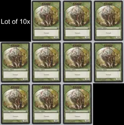 MTG (10) Rhino Token - Return to Ravnica (RTR) 9/12 -o80 - Image 1