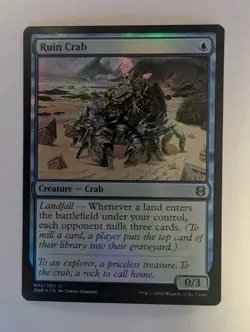 Ruin Crab Zendikar Rising Foil - MTG - Image 1