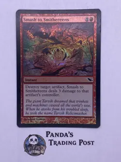 MTG Smash to Smithereens Shadowmoor Foil - Image 1