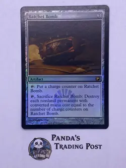 MTG Ratchet Bomb Scars of Mirrodin Foil - Image 1