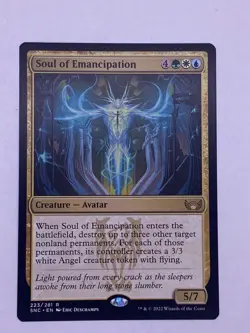 MTG Soul of Emancipation Streets of New Capenna Regular - Image 1