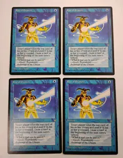4x Ray of Erasure MTG, Ice Age, LP, Blue Instant - Image 1