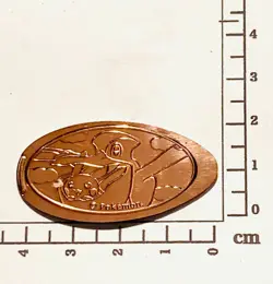 Pelipper Souvenir Medal Pokemon coin Ltd. Very Rare From Japan Nintendo F/S - Image 2