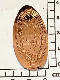 Pikachu Tokyo Souvenir Medal Pokemon coin Very Rare From Japan Nintendo F/S - Image 1