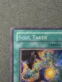 YuGiOh Soul Taker GLAS-EN092 Secret Rare Unlimited Holo Bleed NM - Image 3