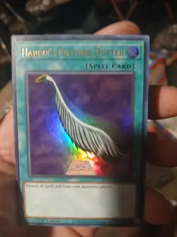 Yugioh Harpie's Feather Duster MAMA-EN076 Ultra Rare 1st Ed Near Mint - Image 1