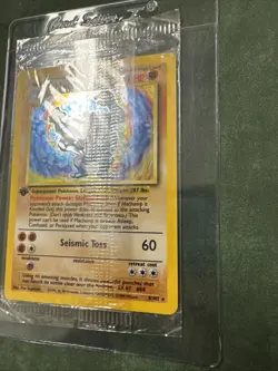 🔥FACTORY SEALED 1999 Pokemon Card 1st Edition Machamp Holo Base Set 8/102 Wow! - Image 3