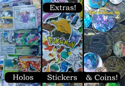 Pokemon Card Lot 50 OFFICIAL TCG Cards | 10 Holos Guaranteed! No Duplicates! - Image 2
