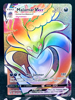 Malamar Vmax 198/192 Secret Rare Rebel Class Pokemon TCG NM - Image 1