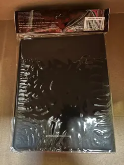 Yugioh Konami Vintage Binder Duelist Card Portfolio Sealed Black - Image 2