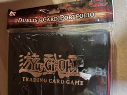 Yugioh Konami Vintage Binder Duelist Card Portfolio Sealed Black - Image 4