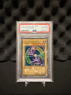 2002 YUGIOH! STARTER DECK: YUGI #006 DARK MAGICIAN 💎 PSA 10 - Image 1