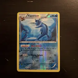 NM Vaporeon 22/98 XY - Ancient Origins Reverse Holo Pokemon Card - Image 1