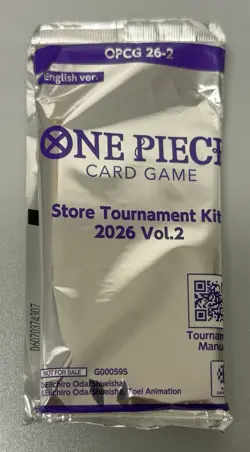 One Piece Card Game Store Tournament Kit 2026 Vol. 2 Factory SEALED - Image 1