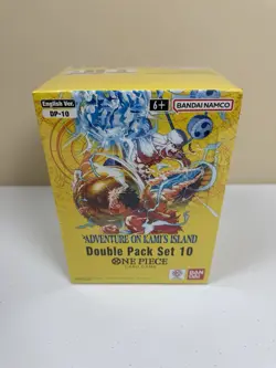 One Piece TCG Sealed Display 8x DOUBLE PACK VOL 10 DP10 DP-10 - ENG ENGLISH OP15 - Image 1