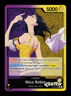 Nico Robin (062) OP09-062 LP One Piece - Image 1