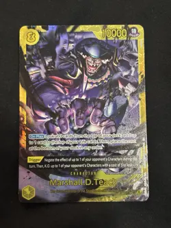 Marshall.D.Teach (119) OP16-119 The Time of Battle Foil - Image 1