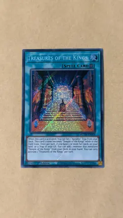 Treasures Of The Kings MZTM-EN006 Secret Rare 1st Edition NM - Image 1