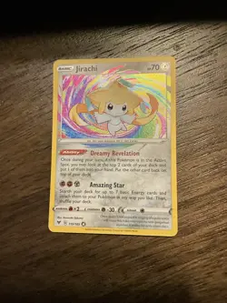 Pokemon TCG Jirachi Vivid Voltage 119/185 Amazing Rare Card - Image 1