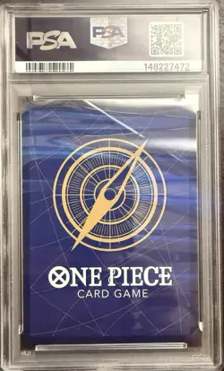Bandai One Piece Card Game OP08 Tashigi SP Special Alt Art Foil PSA 10 - Image 2