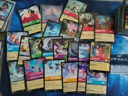 Disney Lorcana Lot 438 cards Regular & Foil Mixed &8 legendary & 2 promo - Image 3