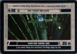 1995 Star Wars Customizable Card Game Premiere Set Death Star Central Core - Image 1