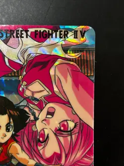 Chun-Li Street Fighter II V Card Holo BANDAI CAPCOM Japanese Game Anime Manga - Image 5