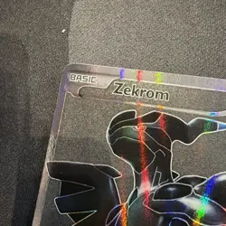 Pokemon TCG Reshiram 113/114 Zekrom 114/114 Black and White Holo Card Full Art + - Image 2