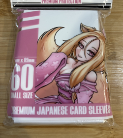 Supreme Pro PURE WHITE Premium TCG Card Sleeves Japanese Small Size 60 Count New - Image 3