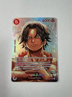 ST15-005 Portgas.D.Ace SR SP OP16 The Time of Battle One Piece TCG English Card - Image 1