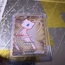 Mew EX Metal Card Scarlet & Violet 151 Series 205/165 - Image 1