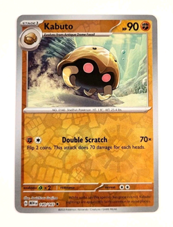 Kabuto - 140/165 - Reverse Holo - SV: Scarlet & Violet 151 - Pokemon Card_2 - Image 1