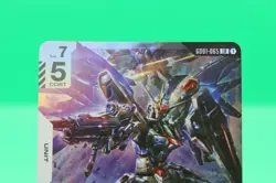 Freedom Gundam GD01-065 LR Gundam Card Game - Image 2