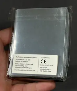 65 Sealed 2016 Pokemon Generations ETB 20th Anniversary Pikachu Card Sleeves - Image 3