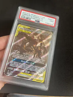 Umbreon & Darkrai SM241 PSA 9 MINT Pokemon Cards Alt Full Art Holo Rare Promo - Image 4
