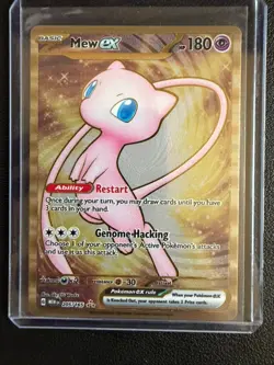 Mew ex - (151 Metal Card) 205/165 Sv: Scarlet & Violet 151 Regular - Image 1