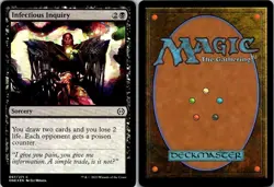 MTG INFECTIOUS INQUIRY 97 PHYREXIA: ALL WILL BE ONE FOIL - Image 1