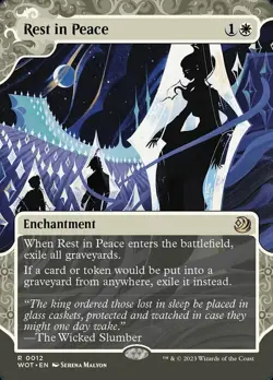Magic The Gathering MTG REST IN PEACE SHOWCASE Wilds of Eldraine NM Near Mint - Image 1