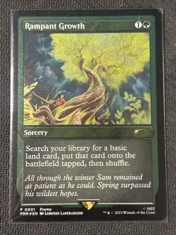 Rampant Growth (Foil Etched) WPN & Gateway Promos Foil - Image 1