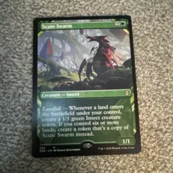 Magic: The Gathering Scute Swarm Zendikar Rising Rare 308 English - Image 1