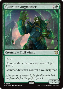 MTG Magic 1x Guardian Augmenter (M/NM) Commander Secrets of Strixhaven - Image 1