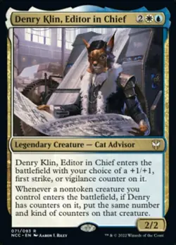 MTG - Denry Klin, Editor in Chief, Streets of New Capenna Commander - Image 1