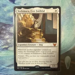 Yoshimaru, Ever Faithful Commander: Kamigawa: Neon Dynasty Regular NM - Image 1